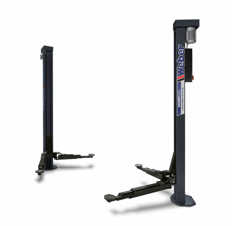 2-post "spindle" lift Weber Expert Series C-2.30