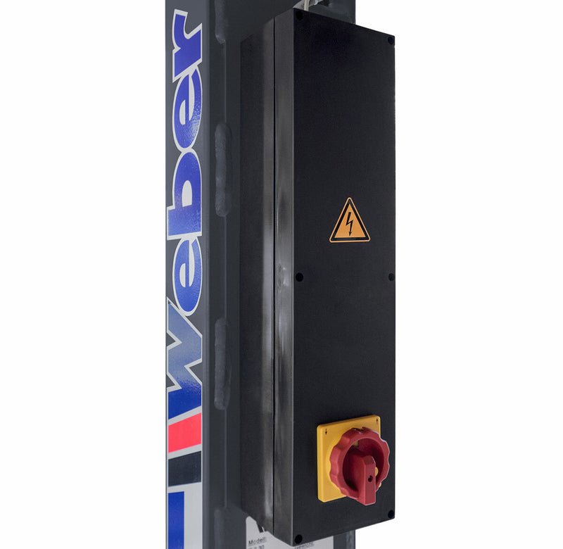 2-post "spindle" lift Weber Expert Series C-2.30