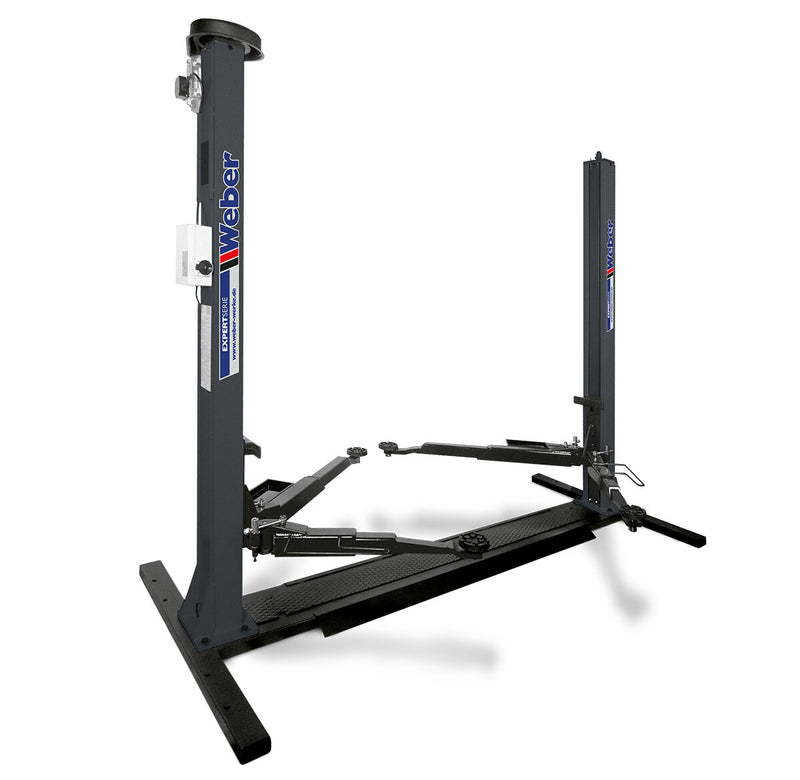 2-post "spindle" lift Weber Expert Series C-2.32A