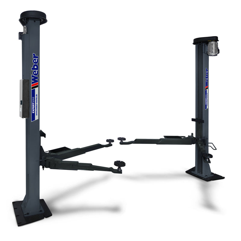 2-post "spindle" lift Weber Expert Series C-2.32-AS