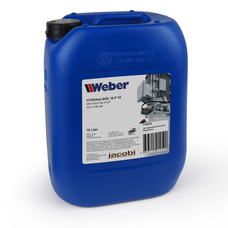 10L hydraulic oil HLP 32 for lifting platforms