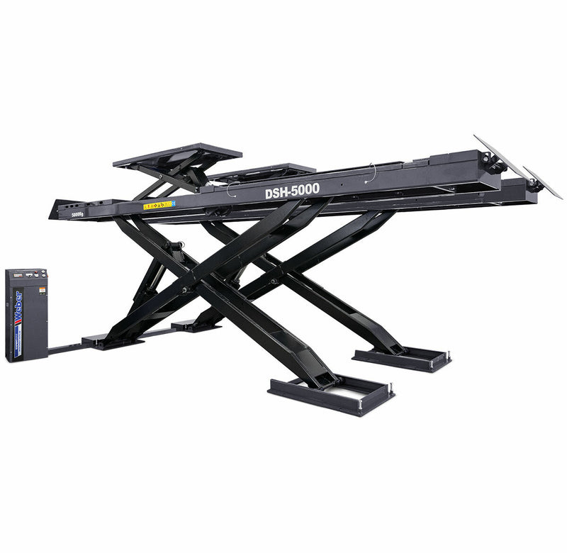 Weber Expert Series DSH-5000 scissor lift for wheel alignment
