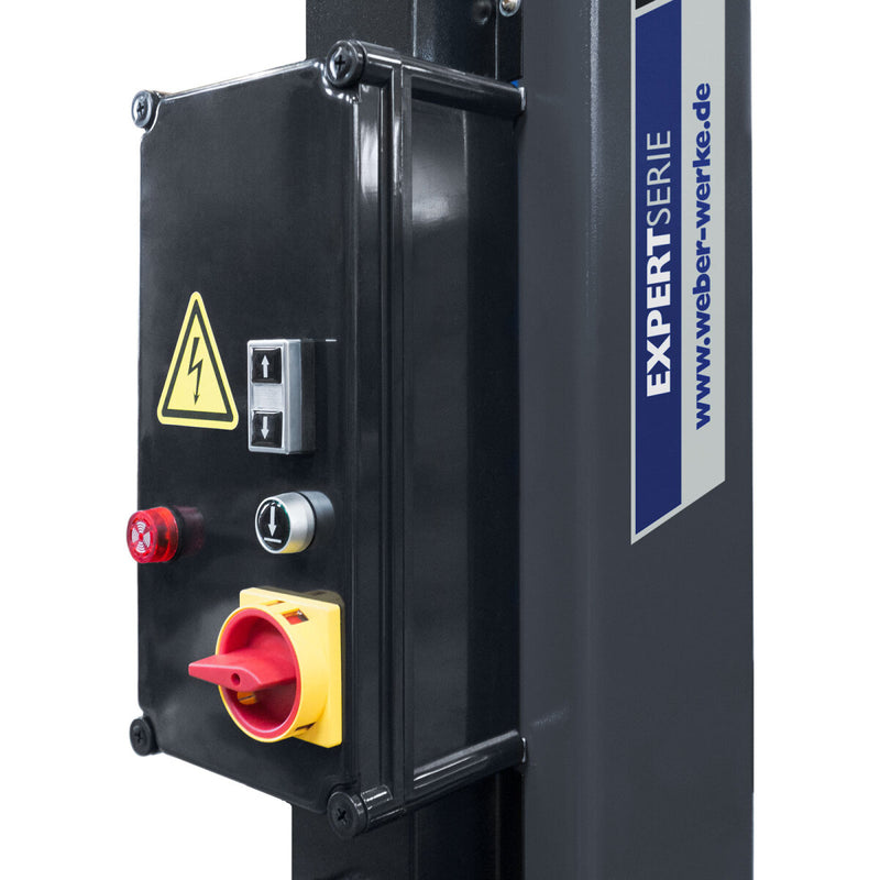 Weber Expert Series 4.0G 2-post lift with base frame