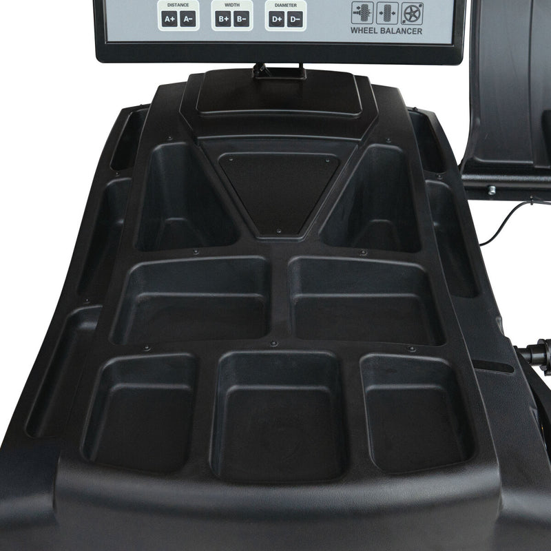 Car tire mounting machine 1228 Monster and wheel balancing machine Precision-XL 3D