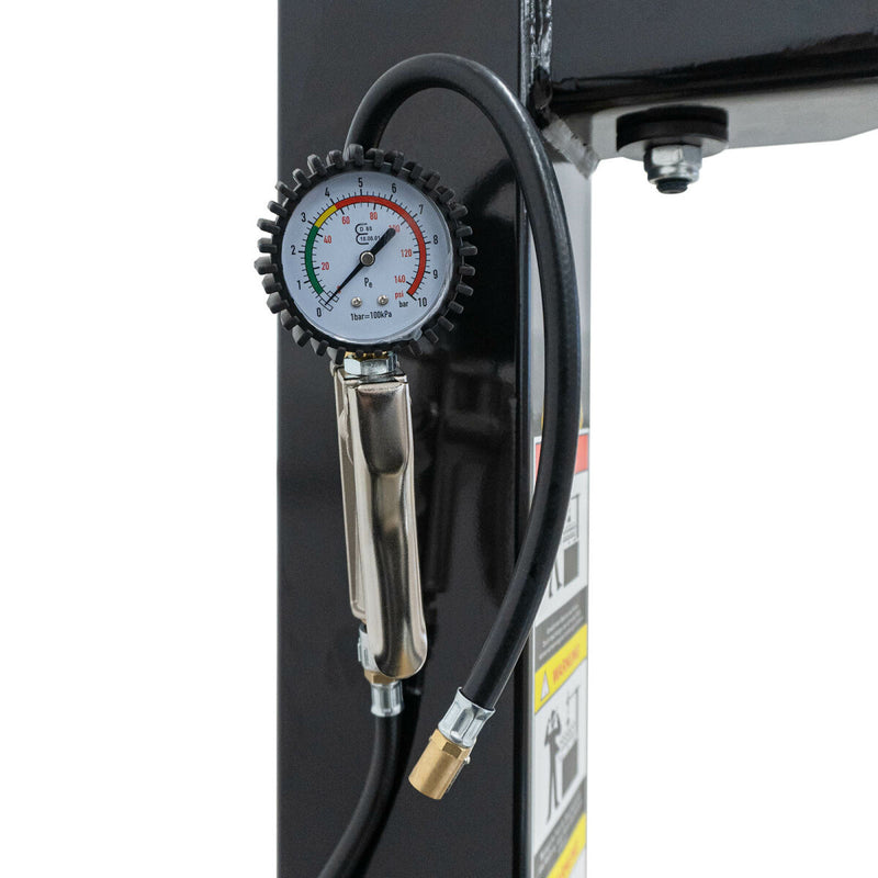 STM-102 car tire mounting machine and STW-202 wheel balancing machine