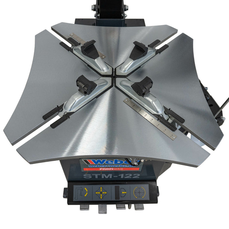 STM-122 car tire mounting machine and STW-202 wheel balancer