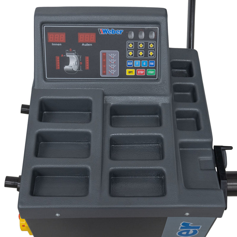 STM-102 car tire mounting machine and "ECO" wheel balancer