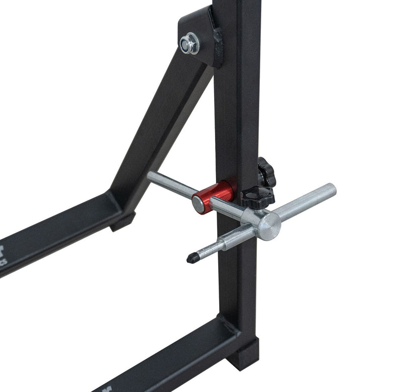 Motorcycle tire balancing machine / balancing device for motorcycle tires