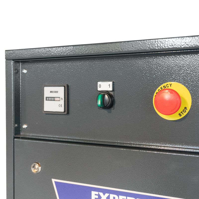 Soundproofed workshop compressor 400 V / 10 bar / 500 l tank