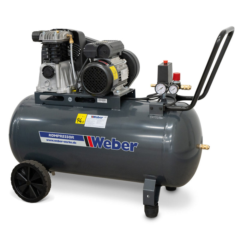 Workshop compressor 230 V / 10 bar / 100 l tank