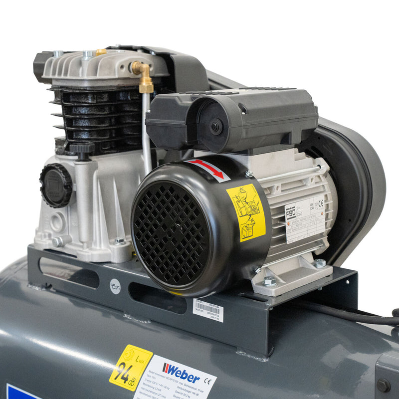 Workshop compressor 230 V / 10 bar / 100 l tank