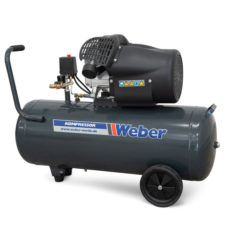 Workshop compressor 230 V / 8 bar / 100 l tank