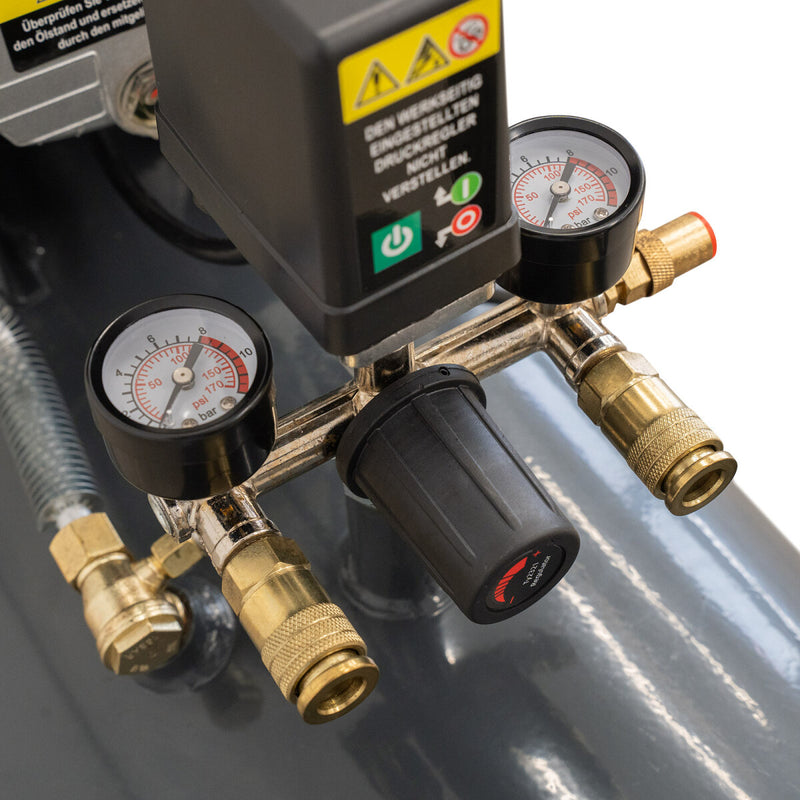 Workshop compressor 230 V / 8 bar / 100 l tank