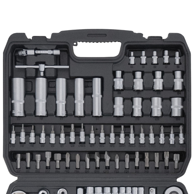 Weber socket wrench set with case, 108 pieces