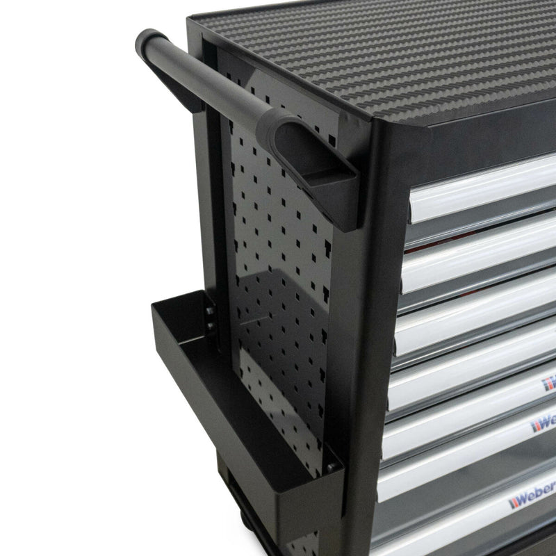 Mobile workshop trolley, 300 pieces, lockable