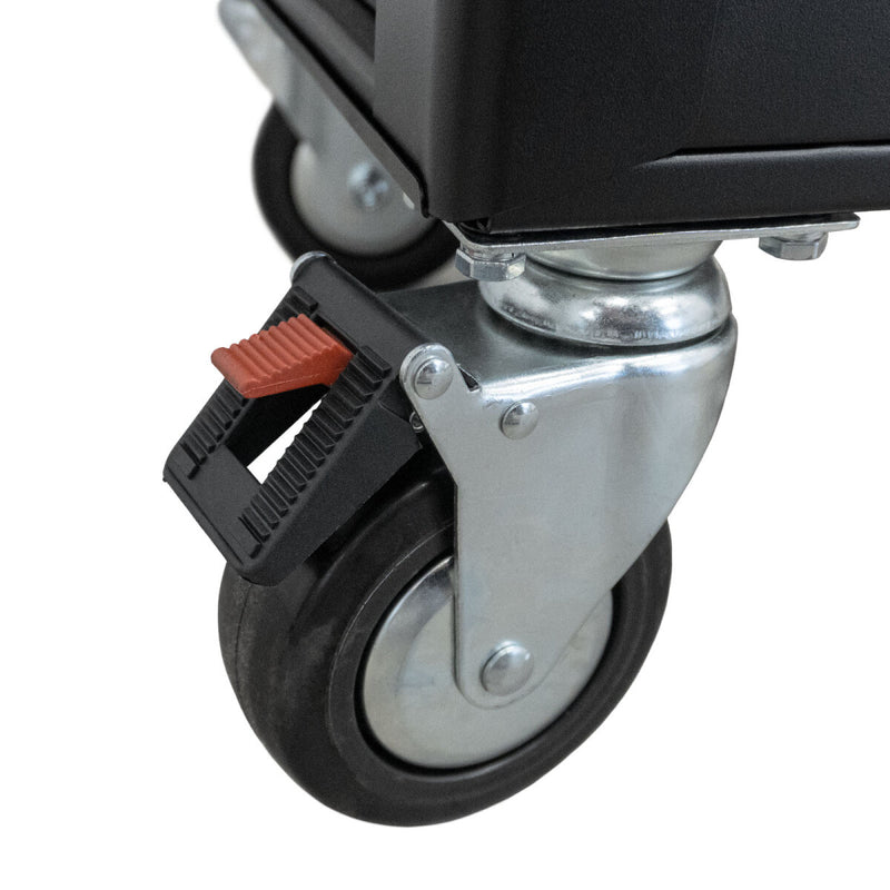 Mobile workshop trolley, 300 pieces, lockable