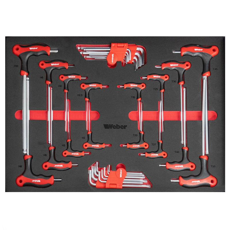 Mobile workshop trolley, 300 pieces, lockable