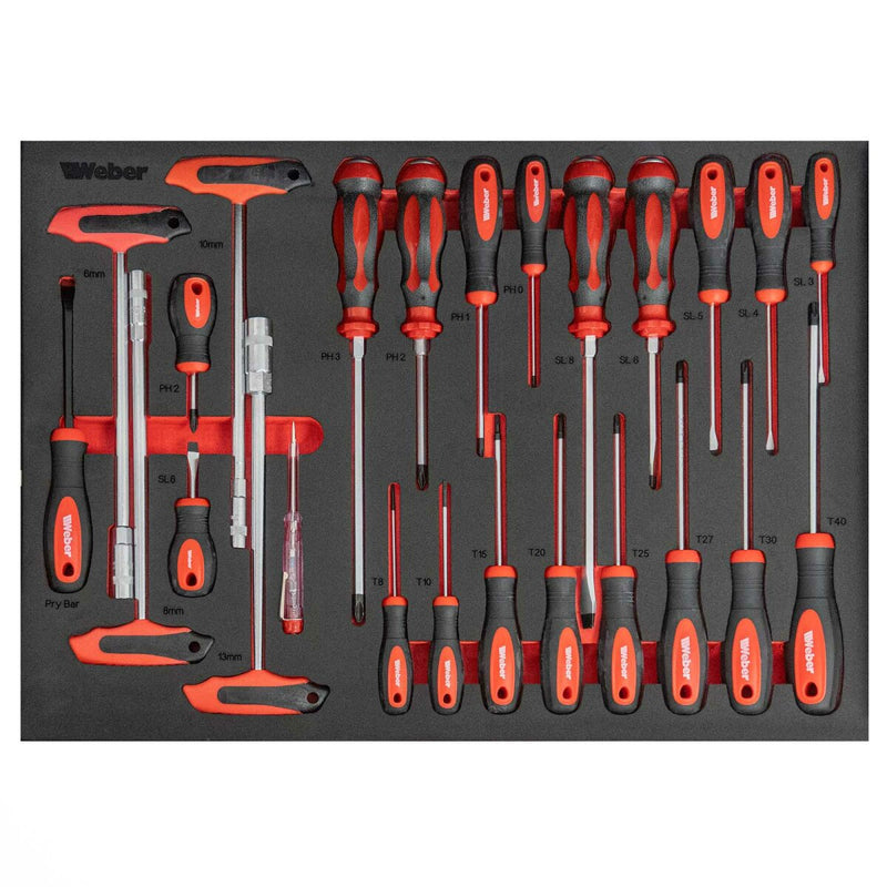 Mobile workshop trolley, 300 pieces, lockable