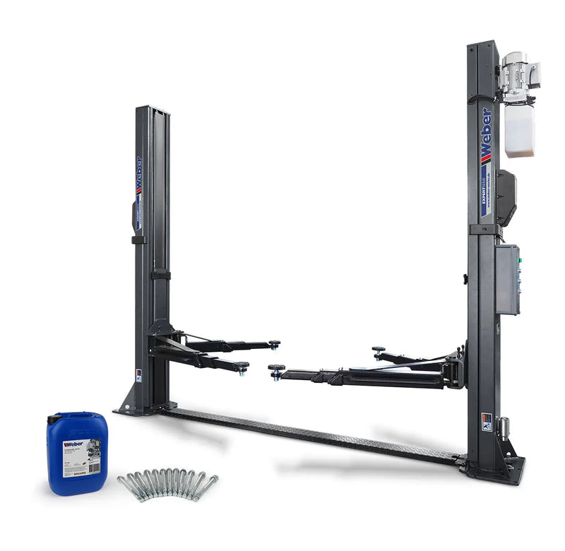 Weber Expert Series SJC-10XL 2-post lift including anchor and oil