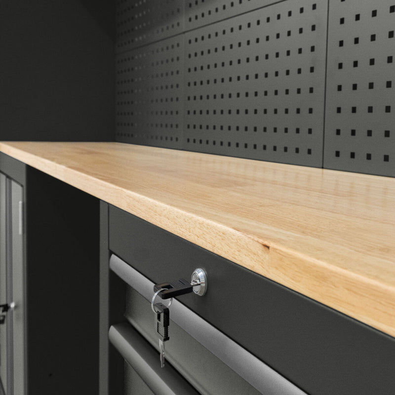 Workshop cabinet system series 450, 13-piece